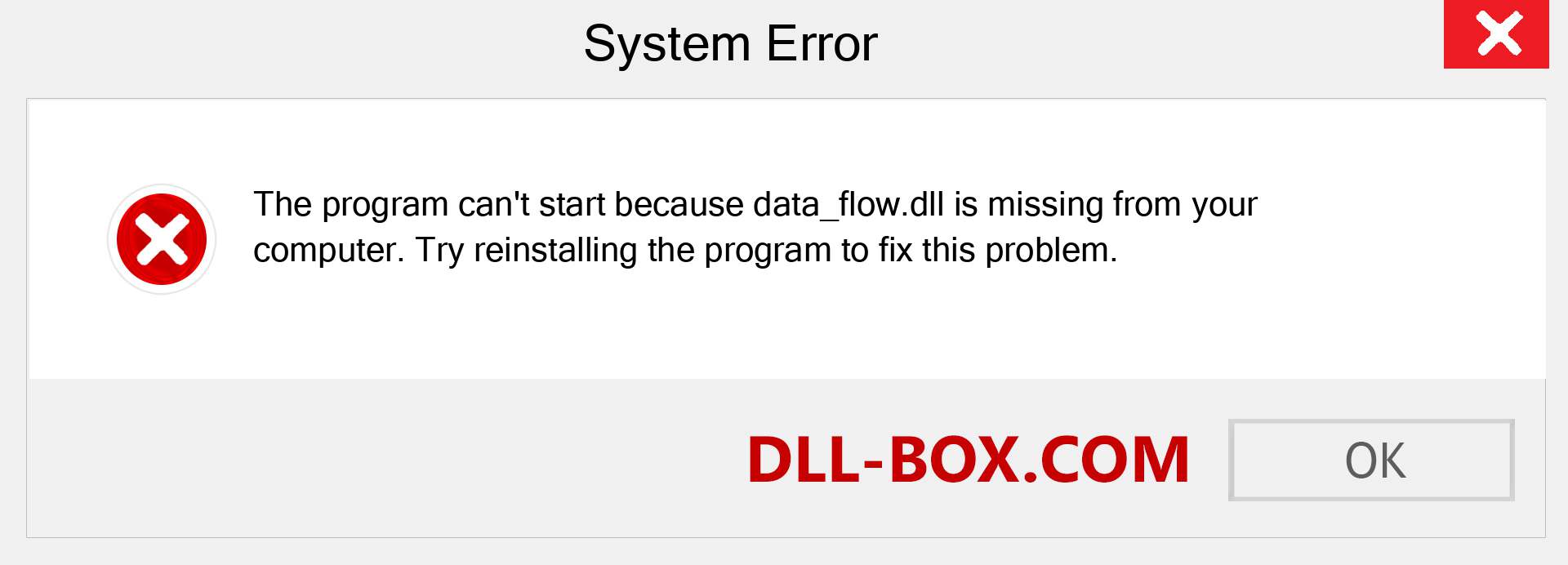  data_flow.dll file is missing?. Download for Windows 7, 8, 10 - Fix  data_flow dll Missing Error on Windows, photos, images